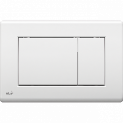 Кнопка смыва AlcaPlast BASIC M270 белая