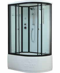 Душевая кабина Timo Standart T-6620 Black L (120*85*220)