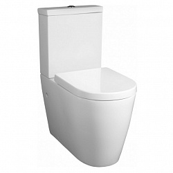 Унитаз напольный (чаша) BelBagno MARINO безободковый P-trap BB105CPR