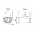 Держатель для лейки IDDIS 030CP00I53