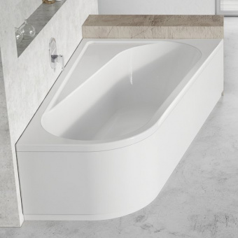 Акриловая ванна Ravak CHROME 160х105 R белая