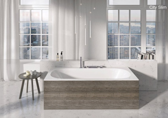 Акриловая ванна Ravak CITY 180х80 белая