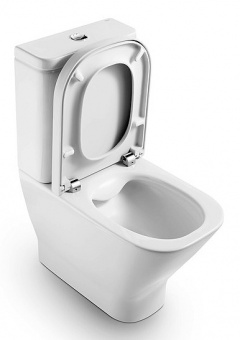 Крышка для чаши Roca The Gap Soft Close 801732004 петли хром