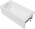 Фронтальная панель для ванны Aquanet West NEW/Nord NEW/Light/Corsica/Medea 150