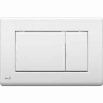 Кнопка смыва AlcaPlast BASIC M270 белая