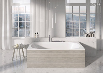 Акриловая ванна Ravak CITY 180х80 белая
