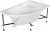 Каркас сварной для акриловой ванны Aquanet Sarezo 160x100 L/R