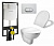 Унитаз с инсталляцией (ПЭК) VitrA Normus стандартное сиденье 9773B003-7202