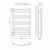 Полотенцесушитель Lemark Atlantiss П10 500x800 LM32810R