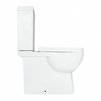 Унитаз-компакт SANITA LUXE Quadro DM сиденье дюропласт микролифт QDRSLCC01040522