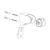 Держатель для лейки Milardo 360CP00M53 Держатель для лейки Milardo 360CP00M53