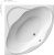 Акриловая ванна Ravak NEW DAY 150x150 белая Акриловая ванна Ravak NEW DAY 150x150 белая