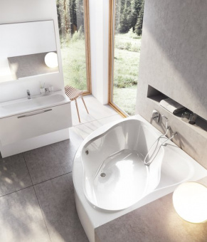 Акриловая ванна Ravak NEW DAY 150x150 белая