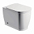 Унитаз приставной (чаша) BelBagno PRADO P-trap BB10150CB
